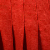 Small Sonia Rykiel 1980s Red Knit Pleated Skirt