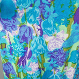 Green, Purple, Blue Floral Maxi