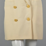 1980s Louis Feraud Cream Blazer