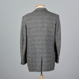 1950s Gray Tweed Jacket with Patch Pockets