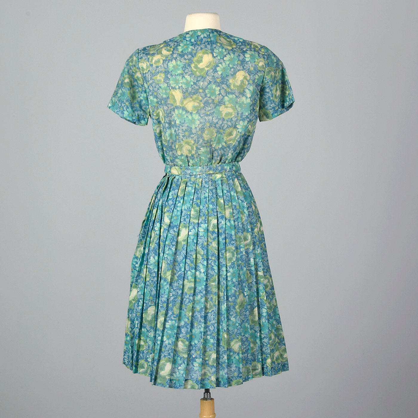 1950s Blue Floral Separates