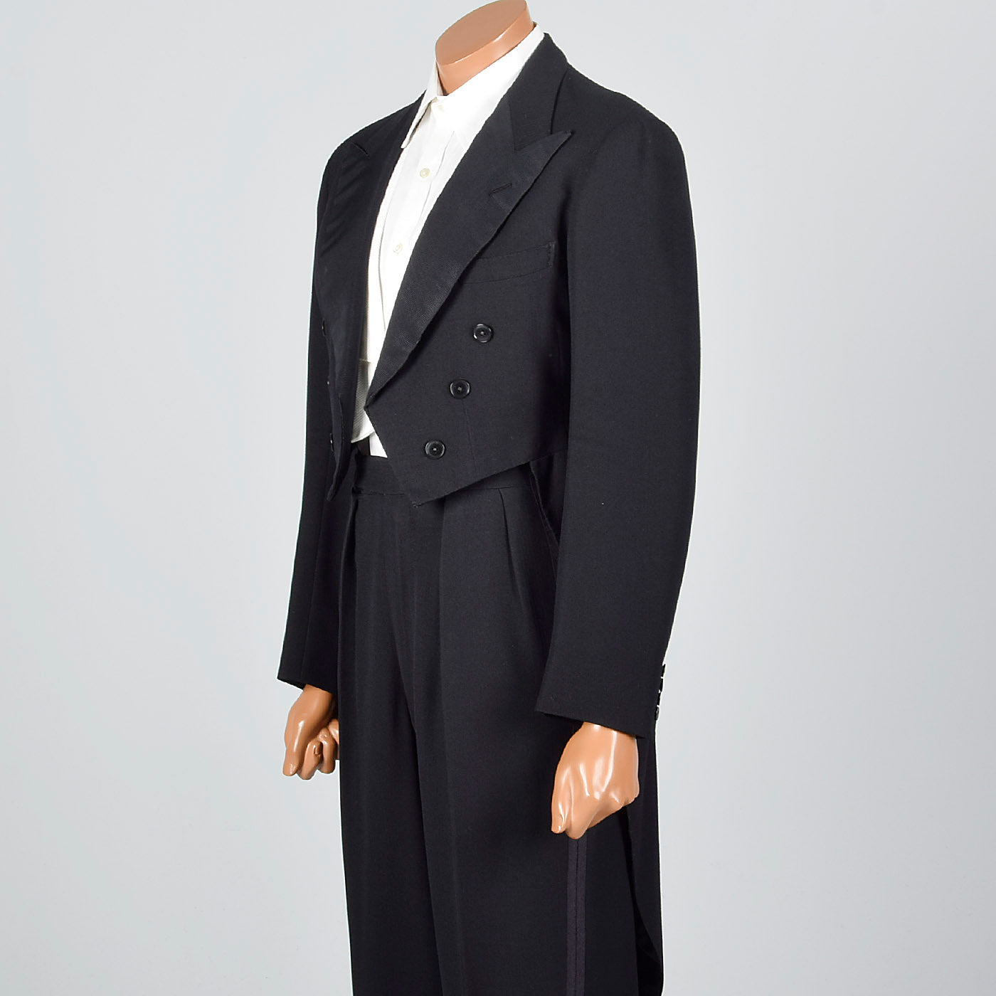 1950s Men's Bespoke Savile Row Tuxedo