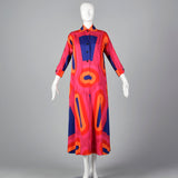 1970s Art Tent Dress with Belt