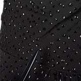 Medium 1960s Deadstock Black Sequin Dress