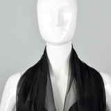 1980s Sexy Halter Dress in Black