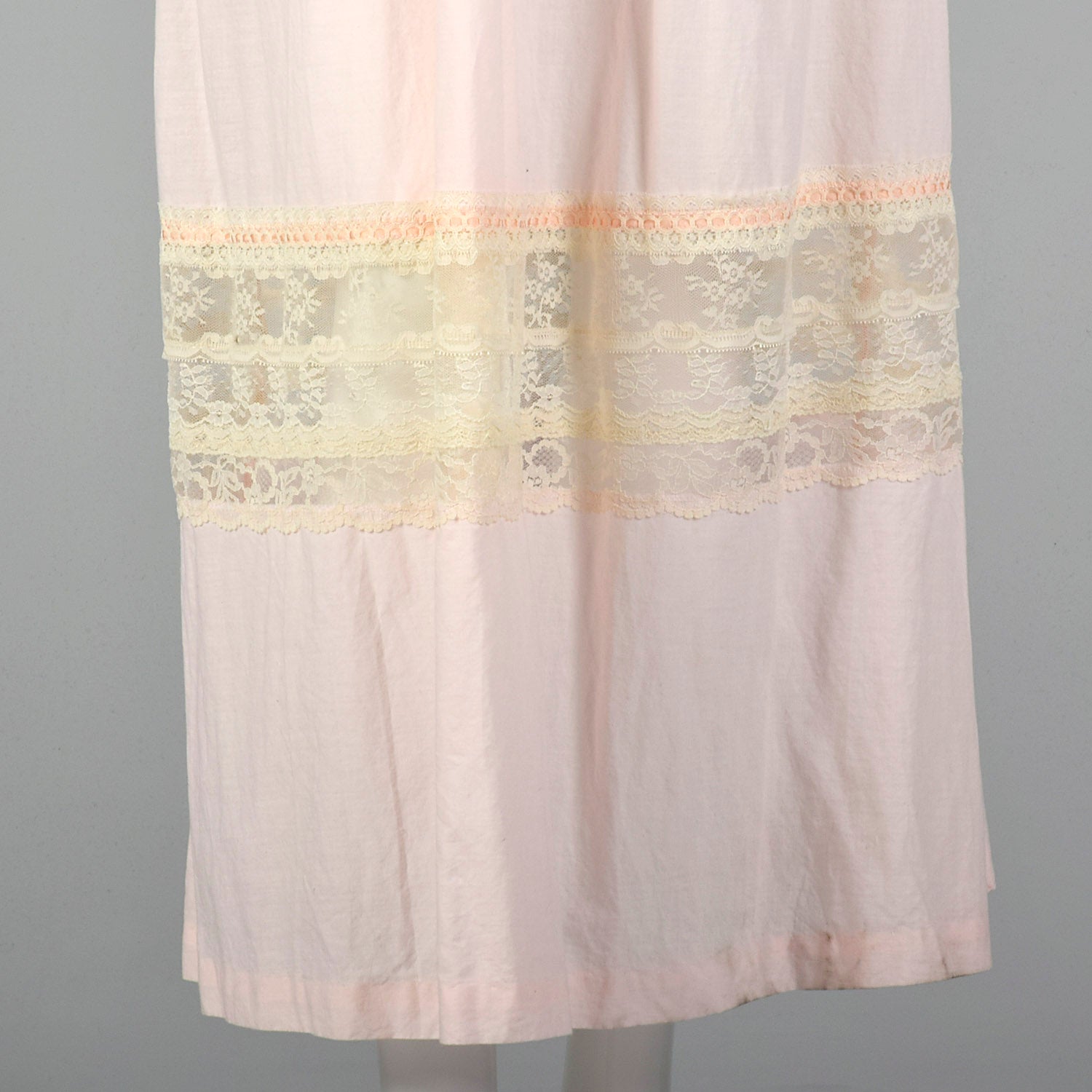 1970s Christian Dior Pink Nightgown