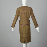 1980s Bill Blass Skirt Suit