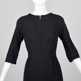 1950s Black Dress