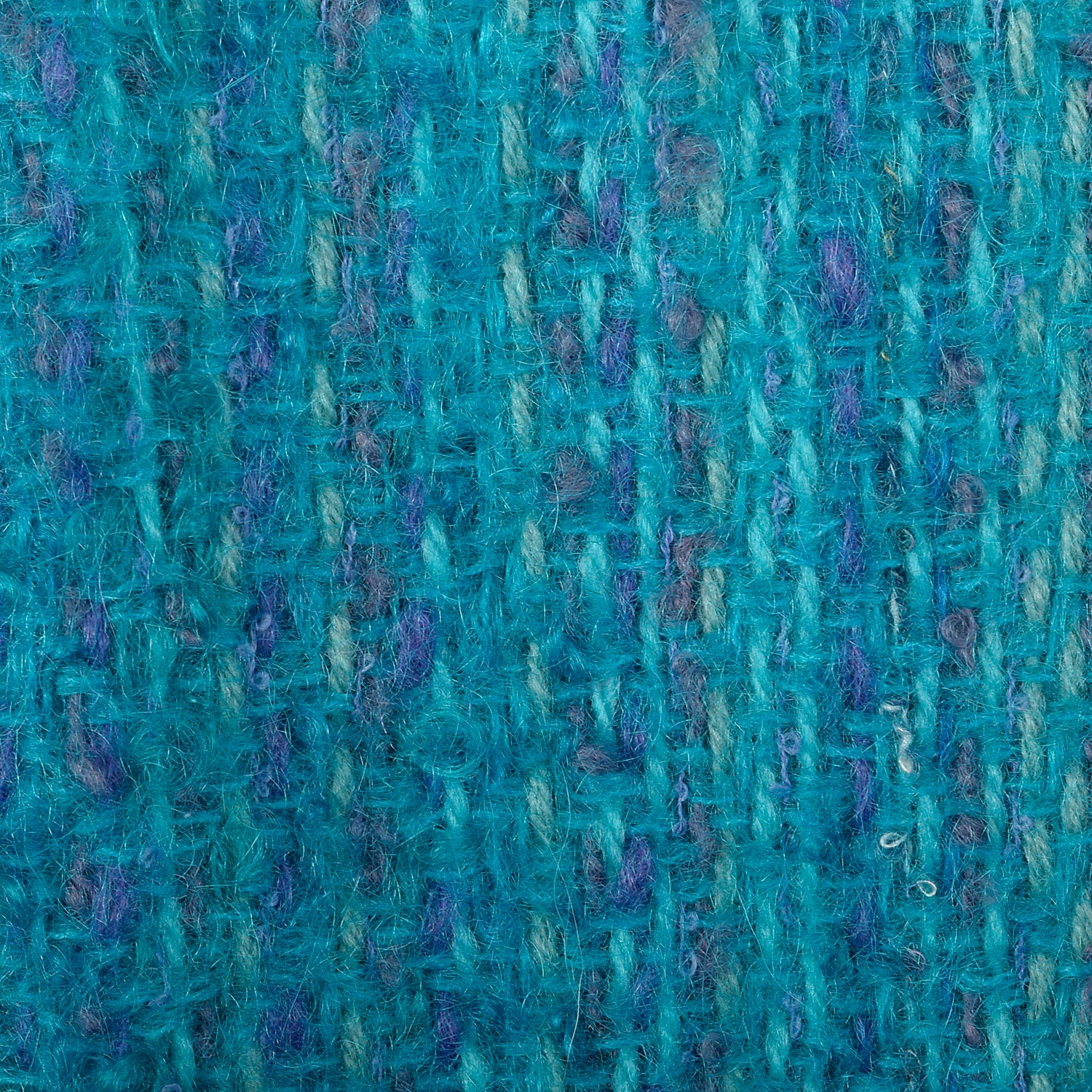 Large 1980s Teal Blue Cardigan Coat