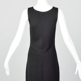 2010s Giorgio Armani Black Knit Dress