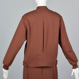 1970s Givenchy Sport Two Piece Set with Ribbed Knit Trim