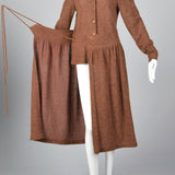 Medium Missoni 1970s Brown Wool Separates Set