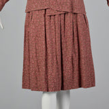 1970s Pierre Cardin Blouse and Skirt Set