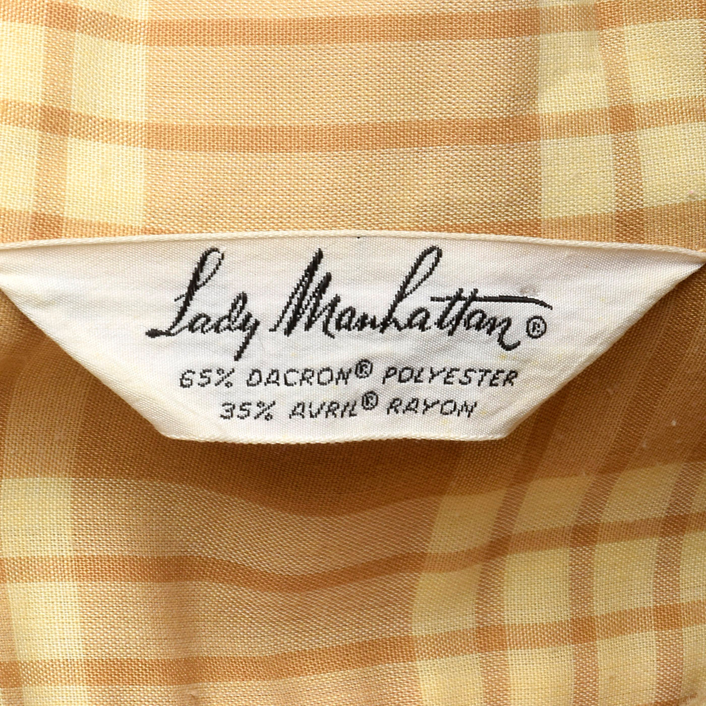1960s Plaid Shirtwaist Dress with Vented Back