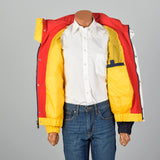 1990s Tommy Hilfiger Sailing Gear Yellow Jacket
