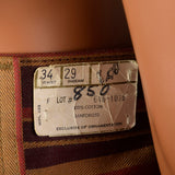 1960s Mens Deadstock Levi's Stripe Bell Bottoms