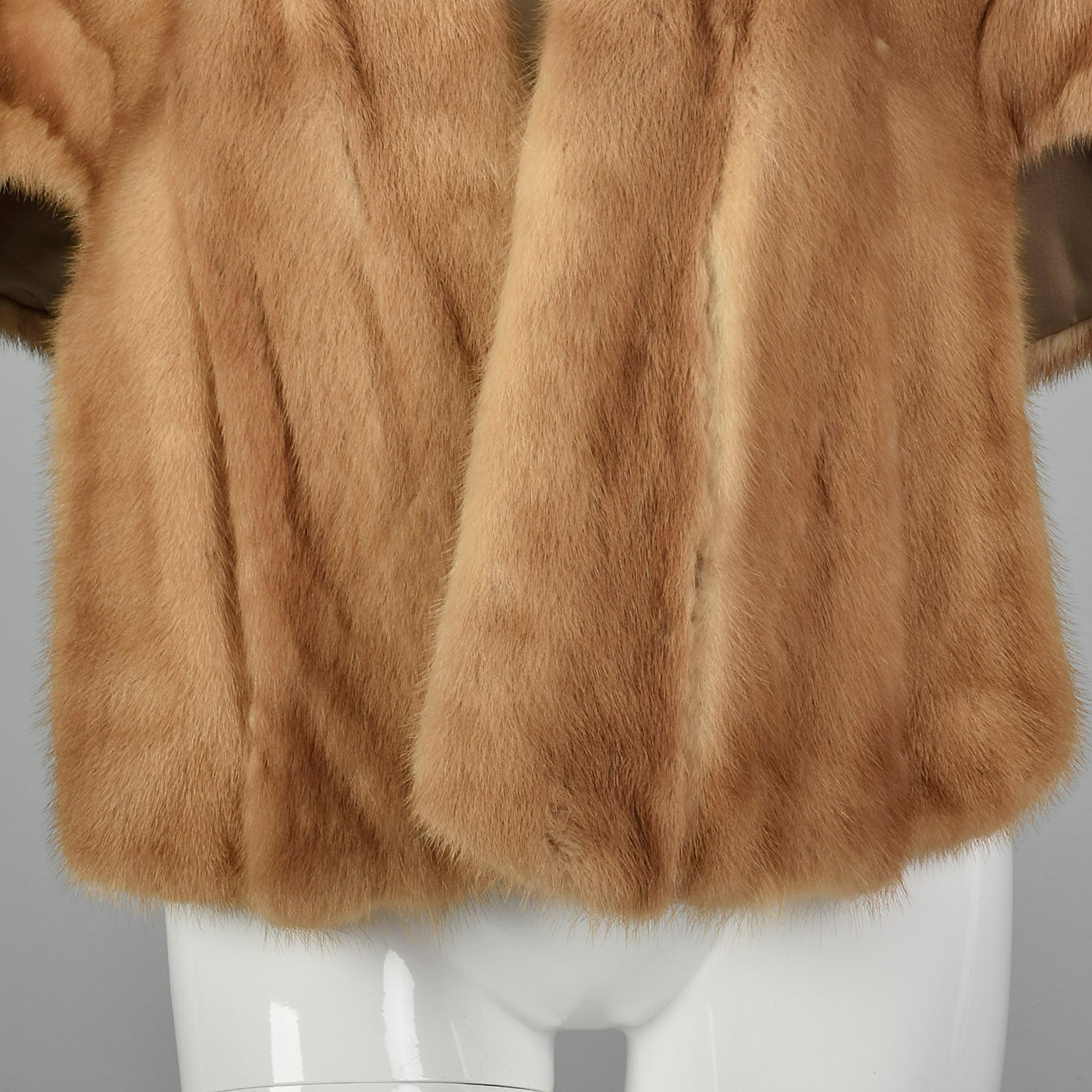 1950s Mink Stole with Pockets