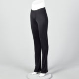 2010s Ann Demeulemeester Black Stretch Leggings