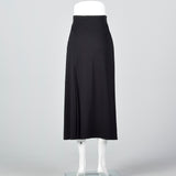 1990s Sonia Rykiel Black Knit Pencil Skirt