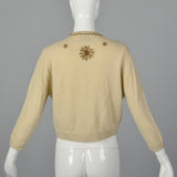 1950s Beaded Cashmere Cardigan