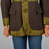 1990s Issey Miyake Military Inspired Green Jacket
