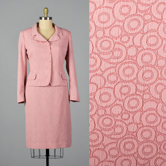 Giorgio Sant'Angelo Pink Skirt Suit