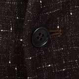 1950s Mens Atomic Fleck Jacket in Brown