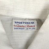 1950s Deadstock White Sanforized Cotton Shirt