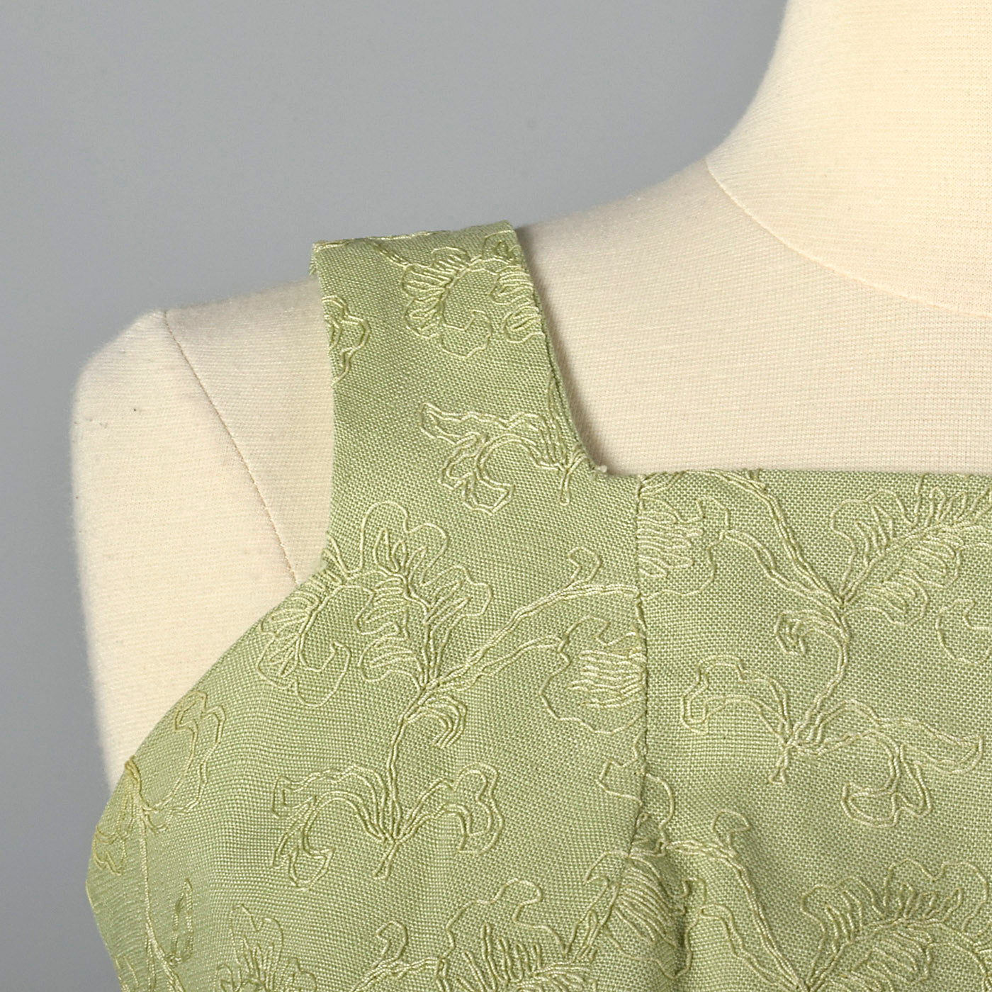 1950s Green Dress with Matching Jacket