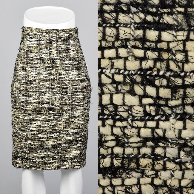 Proenza Schouler Nubby Silk Hobble Skirt