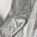 1980s Lillie Rubin Metallic Silver Jacket