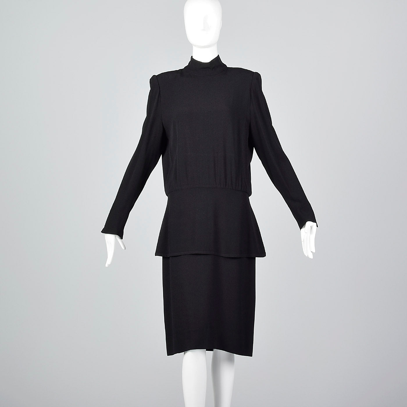1980s Sonia Rykiel Black Dress