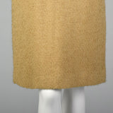 1960s Bouclé Shift Dress with Bracelet Sleeves
