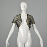 Small 1930s Sequin Bolero Jacket