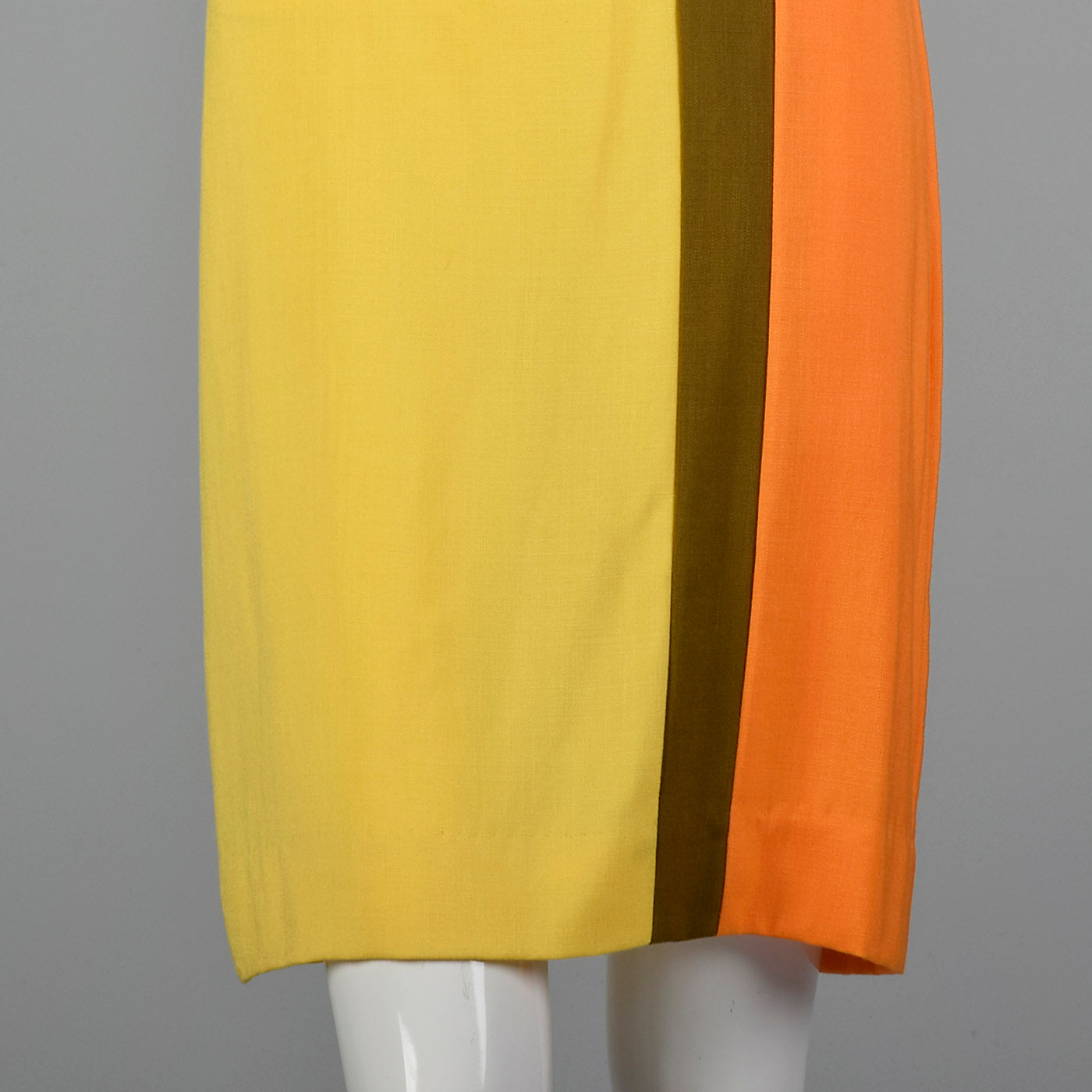 1960s Deadstock Colorblock Shift Dress