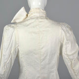 Vivienne Westwood Asymmetric White Ruffle Shirt