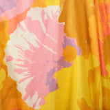 1960 Lilli Diamond Abstract Floral Print Dress