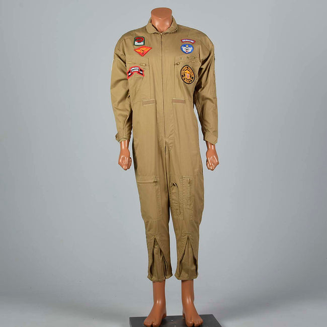 1970s Mens Chemin De Fer Flight Suit