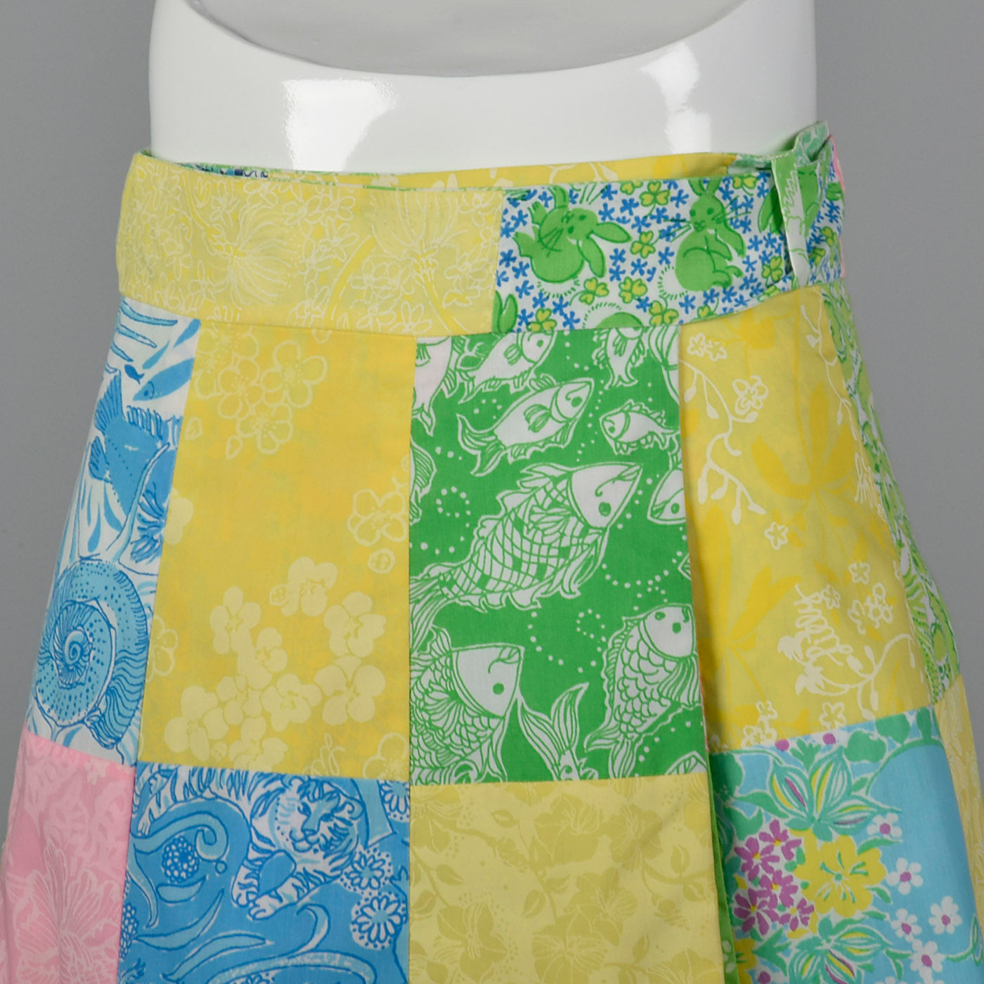 1970s Lilly Pulitzer Reversible Wrap Skirt
