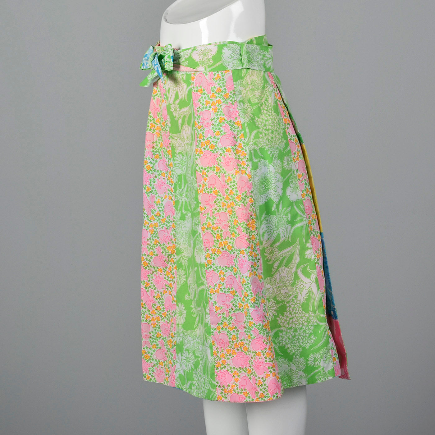 1970s Lilly Pulitzer Reversible Wrap Skirt