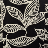 Medium 1990s Tropical Print Black Dress Casual Sleeveless