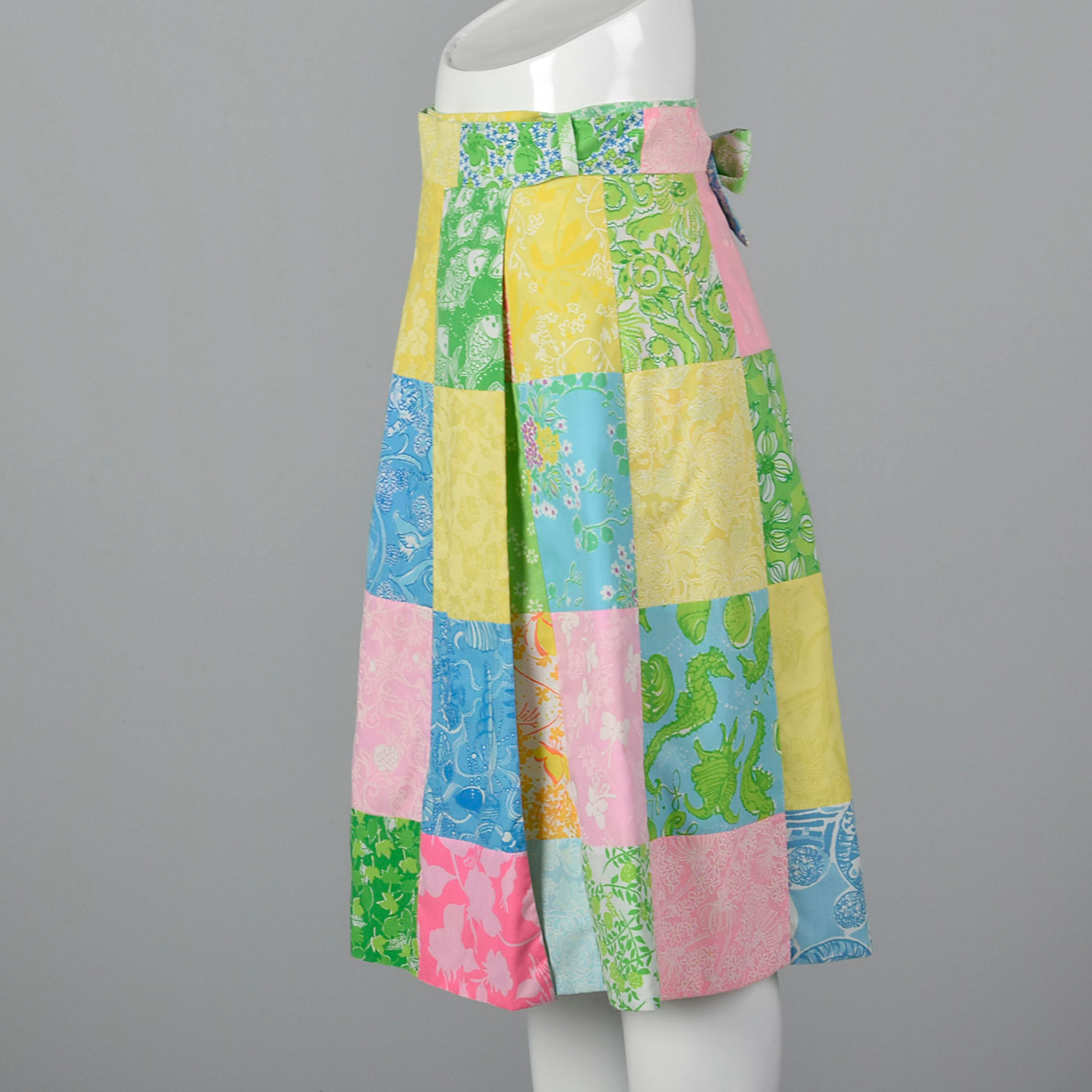 1970s Lilly Pulitzer Reversible Wrap Skirt