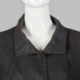 2000s Eskandar Gray Duster Coat