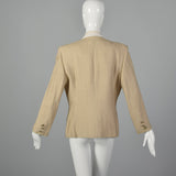 Large Hermés 1970s Tan Blazer