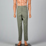 Medium 1960s Deadstock Green Pants