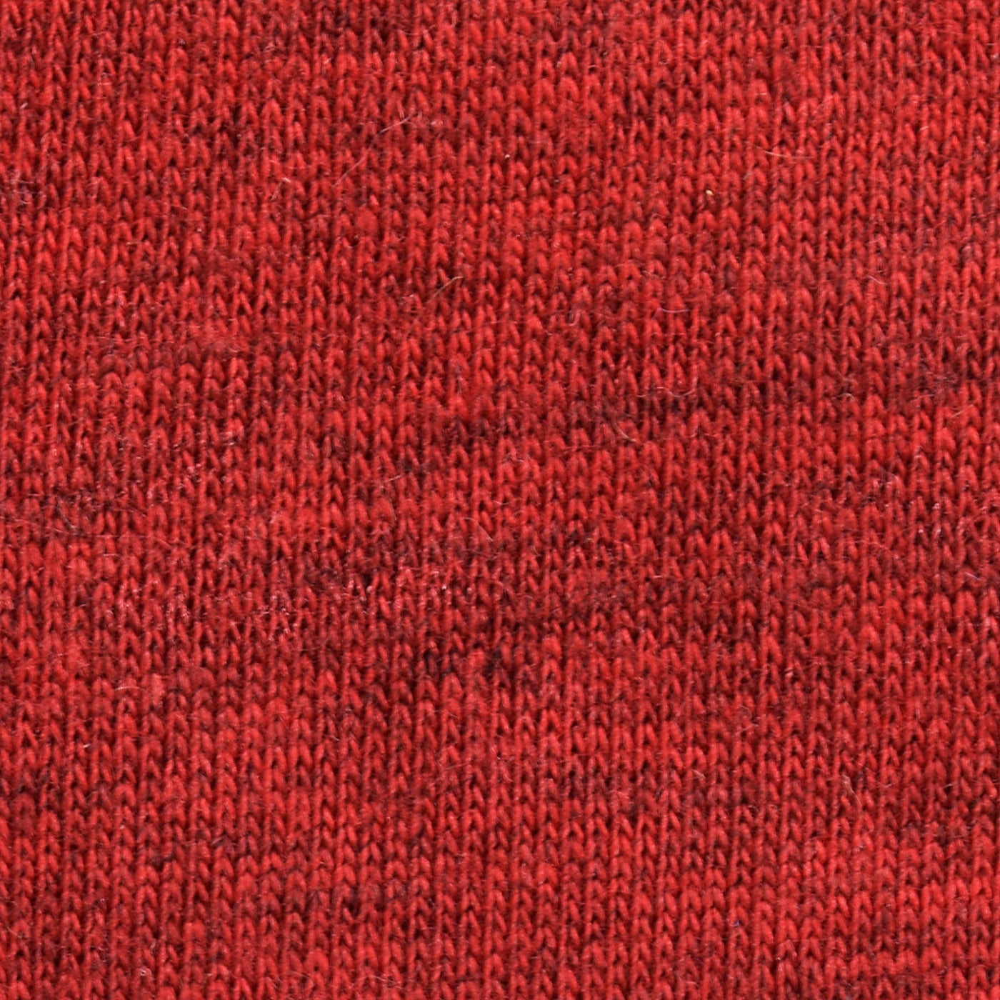 1950s Mens Deadstock Red Knit Shirt with Embroidered Chest Detail