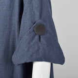 OSFM Blue Gray Lightweight Cape Jacket