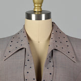 1950s Saks Fifth Avenue Edith Small Blazer with Polka Dot Details