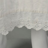 Medium 1900s Skirt Victorian Cotton Slip White Petticoat