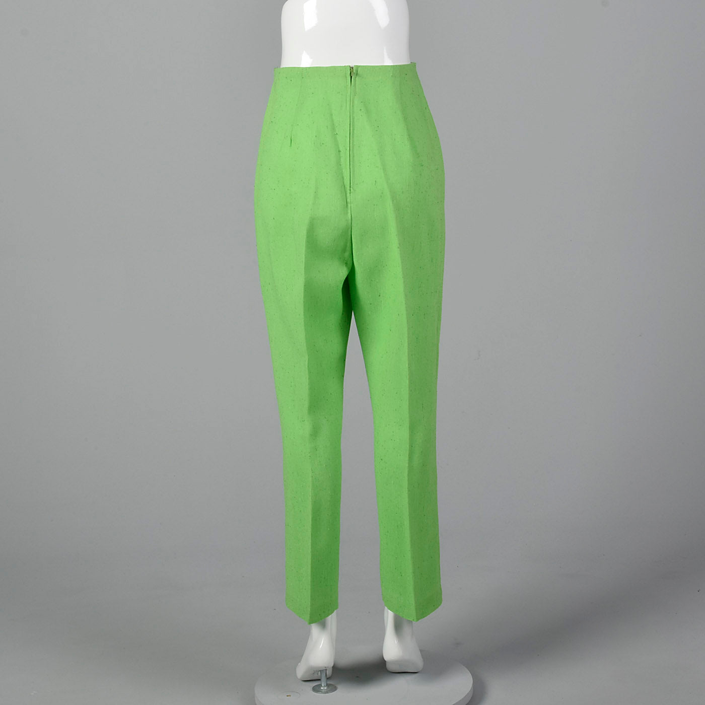 1960s Bright Green Cigarette Pants